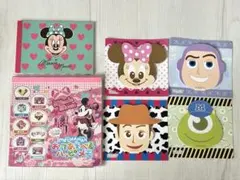 【ディズニー】メモ帳セット　折り紙　ミニー　トイストーリー　モンスターズインク