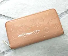 ⚓ルイヴィトン◇正規品⚓ヴェルニ/エナメル♡長財布♥モノグラム♥ローズ ピンク