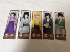 鬼滅の刃　明治村　購入特典　しおり　カード　5点セット　②