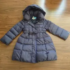 組曲　ダウンコート　ネイビー　130cm