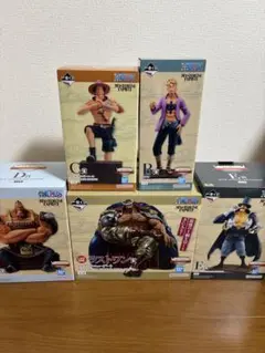 ワンピース 一番くじ 1番くじ 白ひげ海賊団 フィギュア セット まとめ売り