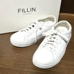 FILLIN CLASSIC WHITEスニーカー ホワイトレザー 23 箱有りのサムネイル