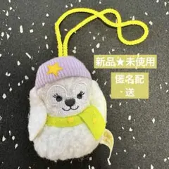香港ディズニー限定 クッキーアン カプセルトイ 雪だるま 가챠 봉제인형
