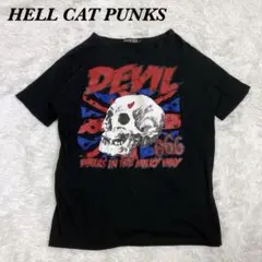 HELLCATPUNKS スカル グランジ tシャツ y2k ダークコア V系のサムネイル