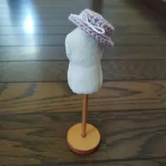 ハンドメイド♡ミニチュア帽子　かぎ針編み　ドール用