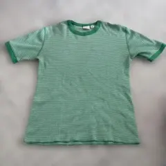 Healthknit BEAMS BOY ワッフルボーダーTシャツ　Sサイズのサムネイル