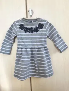 BeBe ストライプ柄 ワンピース 90