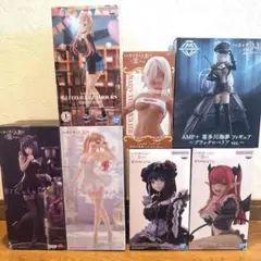 ワンピース　五等分　転スラ　オーバーロード　フィギュアまとめ売り　美少女　8点 美少女フィギュアまとめ売り 五等分の花嫁 オーバーロード ワンピース