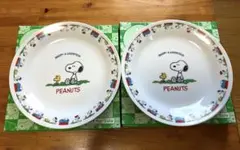 スヌーピー PEANUTS 絵皿 2枚セット