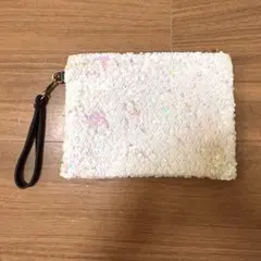 スパンコール ポーチ クラッチバッグ