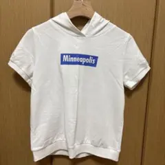 イーストボーイ　ロゴ 半袖 フーディー Tシャツ　11号のサムネイル