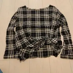 リフラッティシップス　チェック柄トップスのサムネイル