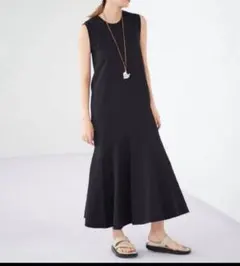 プラージュ　ティアードノースリーブワンピース