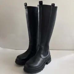 AZUL BY MOUSSY アズールバイマウジー　ロングブーツ　ブラック　S