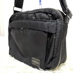 ポーター 吉田カバン 2層 ショルダーバック肩掛けナイロン ブラックのサムネイル