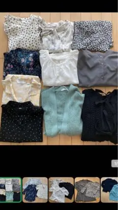 レディースまとめ売り　トップス　ブラウス　チュニック　カーディガン　ワンピース