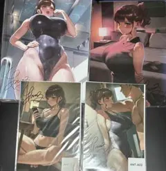 あんている　ウェブポン　直筆サイン入り　キャンバスアート　アクリルプレート