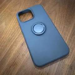 ブラック リングスタンド付きケース