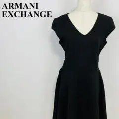 ARMANI EXCHANGE ワンピース 黒 M 0787-Aのサムネイル