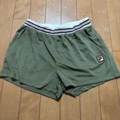 FILA ハーフパンツ ショートパンツ カーキ Mサイズのサムネイル