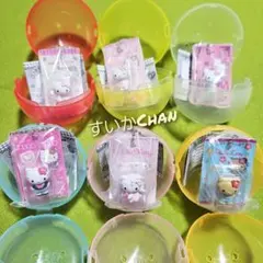 HELLO KITTY パッケージミニチュアコレクション全6種類コンプ ガチャ⑰