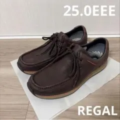 Regal Walker デッキシューズ　レザーシューズ　25.0 EEE 茶