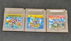 GB スーパーマリオランド 3本セット/ゲームボーイ レトロゲーム MARIO