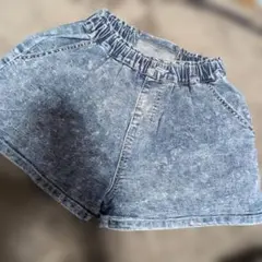 デニム風ショートパンツ 130サイズ