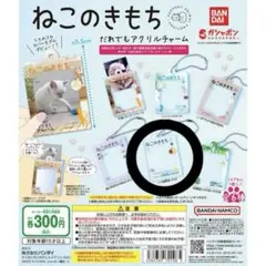 バンダイ ねこのきもち アクリルチャーム