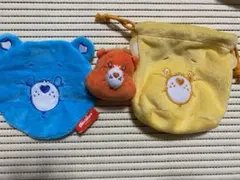 ケアベア　カプセルトイ　3点