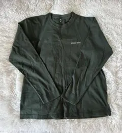 mont-bell WIC.ロングスリーブダークグリーン 長袖カットソー M