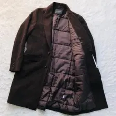 【大人気】ナノユニバース★チェスターコート 中綿インナー M サーモライト 秋冬