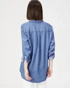 Daily Ritual テンセルユーティリティシャツ　M