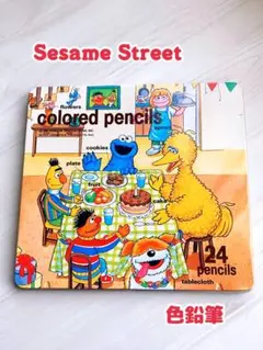 【Sesame Street】 色鉛筆 未使用
