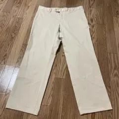 J.LINDEBERG 裾ジップ フレアパンツ W31 ベージュ リンドバーグ - メルカリ