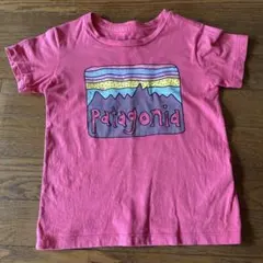 Patagonia ピンク Tシャツ4T 100センチ