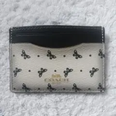 COACH バタフライ柄 カードケース