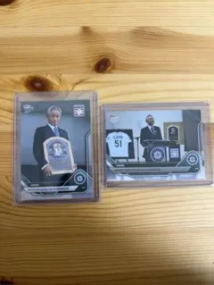 イチロー 殿堂入り トレーディングカードセットローダー付き