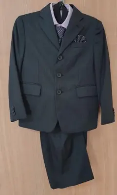 カンサイヤマモト 卒園式 入学式 スーツ 120 ダークグレー KANSAI