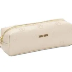 ⭐️値下げ中⭐️マリークワント　シンプルエンボスデイジースクエアペンケース　筆箱