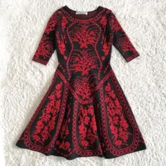 オスカーデラレンタ　Oscar de la Renta ジャガード　ワンピースのサムネイル