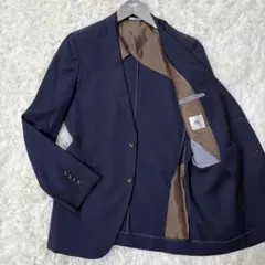 スーツセレクト　テーラードジャケット　イタリーHAVANA生地　背抜き　A6