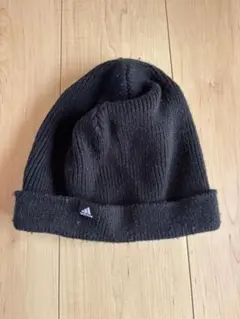 adidas ブラック ニット帽 OSFM