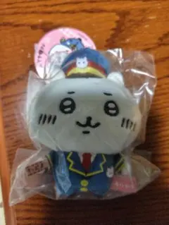 【レア】ハチワレ　駅員さん　マスコットキーホルダー　コースター　セット レア】ハチワレ 駅員さん マスコットキーホルダー コースター