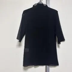 シースルーブラック　カットソー