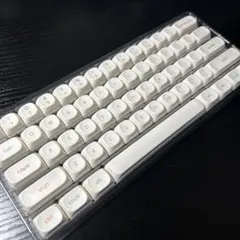 メカニカルキーボード用 キーキャップセット ホワイトのサムネイル