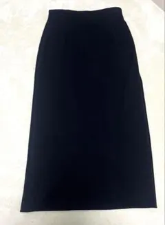 UNIQLO ロングタイトスカート ブラックＬサイズ