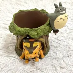 トトロ ジオラマ 壁掛け インテリア 苔テラリウム風 12キャラクター 森