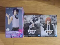 チェンソーマン レゼ、爆弾の悪魔、天使の悪魔フィギュアセット 3体セット