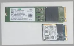 M2NVMe SSD 256GB 2個セット［ジャンク品］